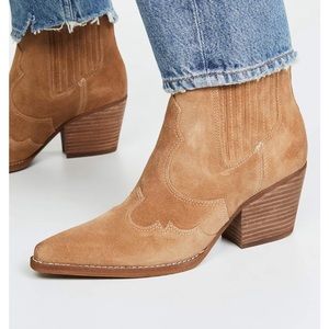Sam Edelman ankle cowboy boots